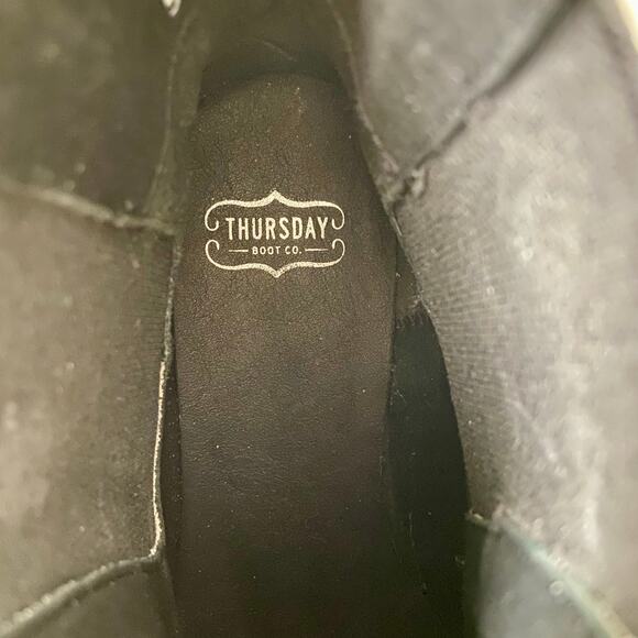 Thursday Duchess Black Leather Chelsea Boot Size 10.5 - Picture 11 of 11